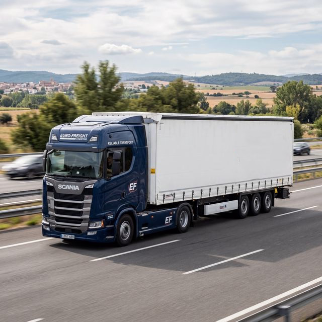 Remolque Encortinado